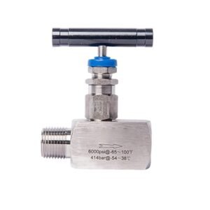 stainless steel male instrument needle valve F×M