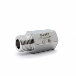 female to male hex check valve