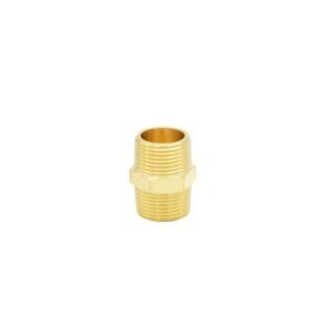 brass male hex nipple fittings