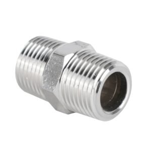 stainless steel male to male thread pipe fitting