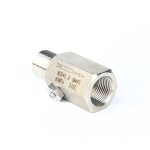 stainless steel pressure snubber