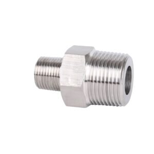 Stainless steel male reduce hex nipple