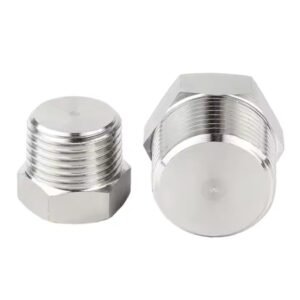 male stainless steel hex plug fittings