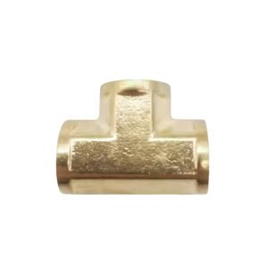 Brass Pipe Tee Brass Plumbing Threaded Pipe Fittings
