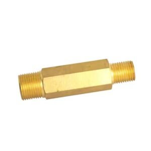 brass male hex nipple